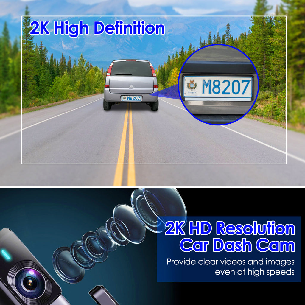Dash cam captures plates